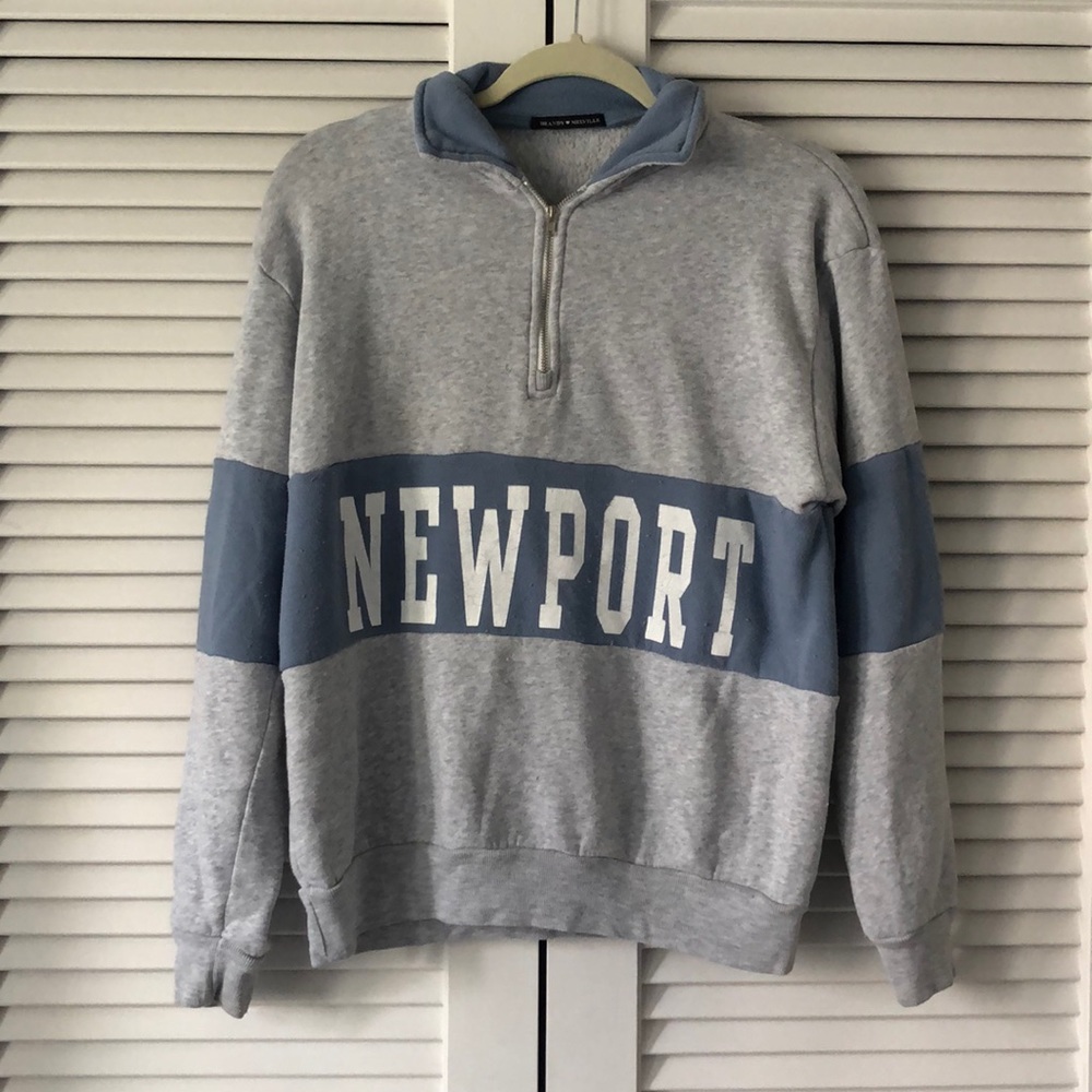 Brandy Melville Newport Quarter Zip